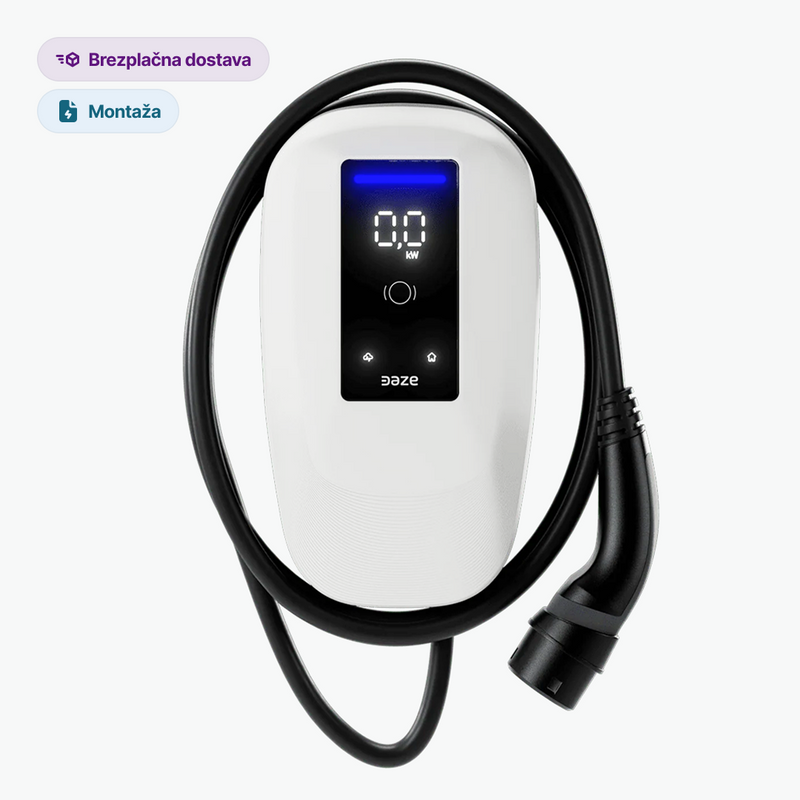 Dazebox Home do 22 kW s kablom, pametna domača polnilnica
