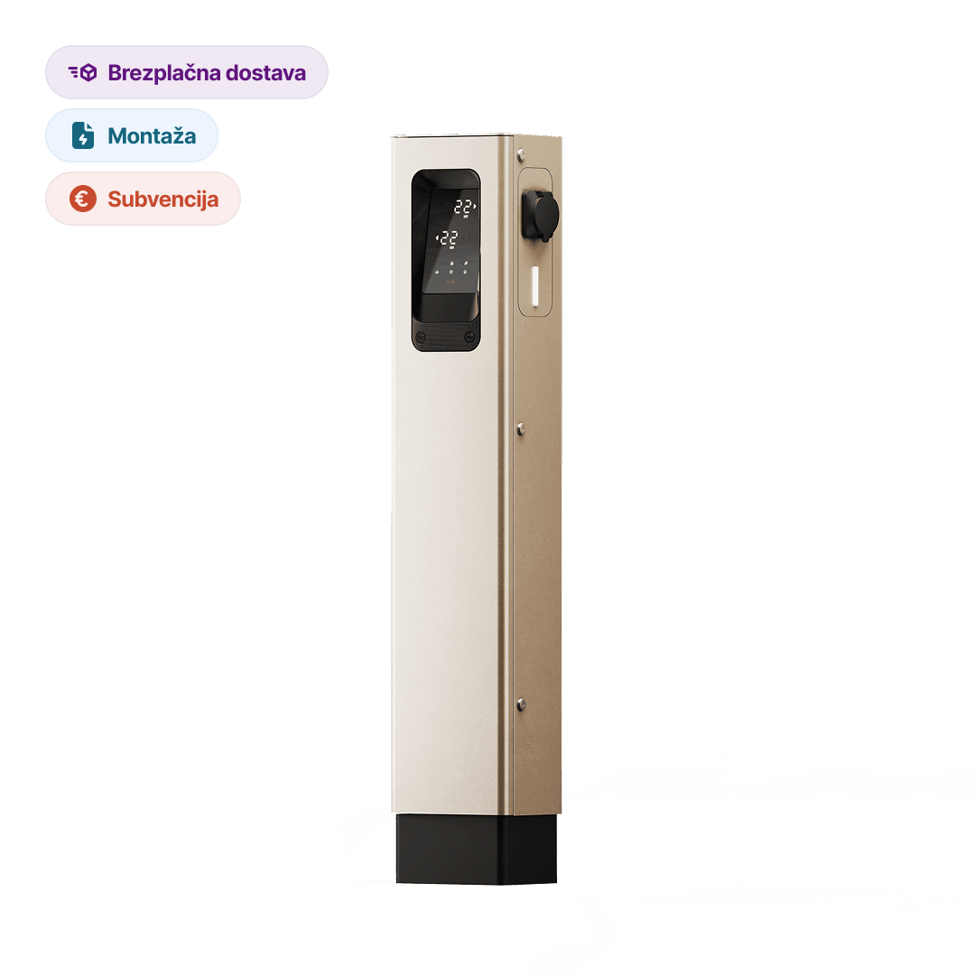 Dazebox Urban AC postaja z vtičnico Type 2 za javno ali poslovno rabo