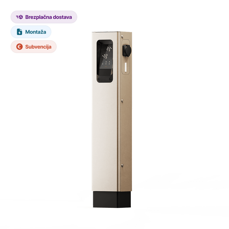 Dazebox Urban AC postaja z vtičnico Type 2 za javno ali poslovno rabo